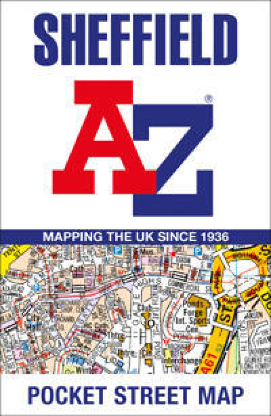 Sheffield A-Z Pocket Street Map