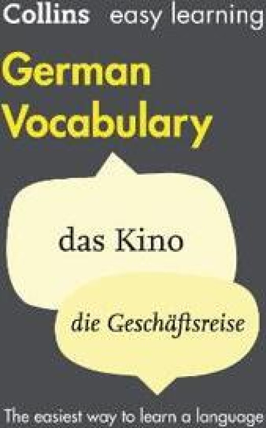 Easy Learning German Vocabulary