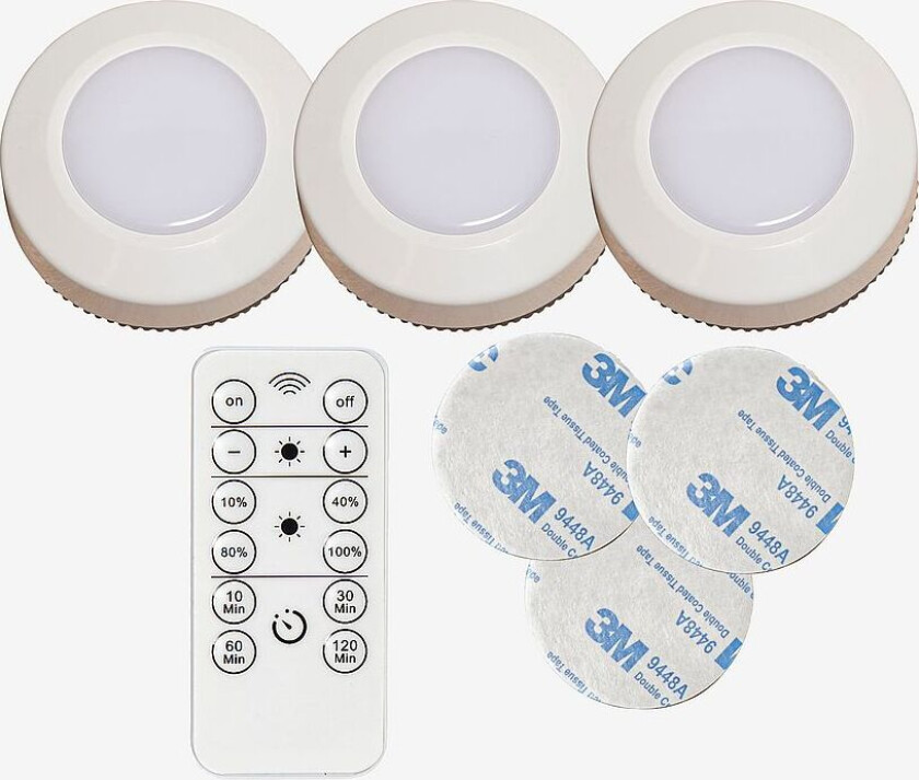 Nattlampe LED Functional, Hvit