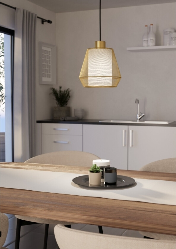 Eglo Ciudadela Pendel E27 Sort/Bm