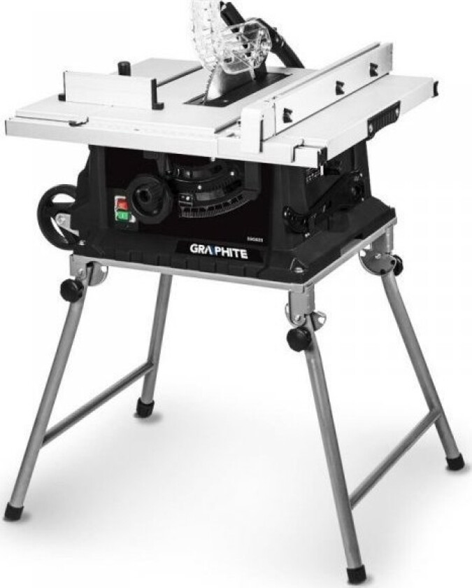 Circular Saw Graphite Table Saw 1600W, 254/30 Mm, Folding Table