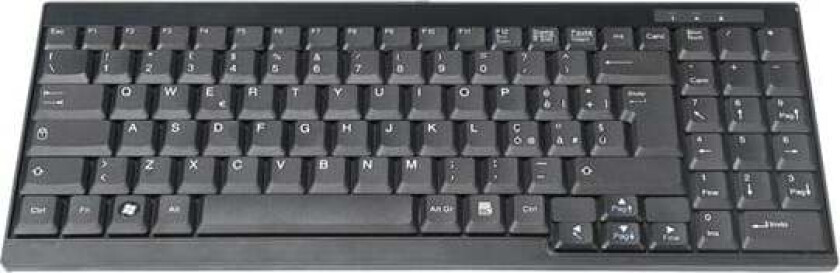 DS-72000IT - keyboard - QWERTY - Italian - black Input Device - Tastatur - Italiensk - Svart