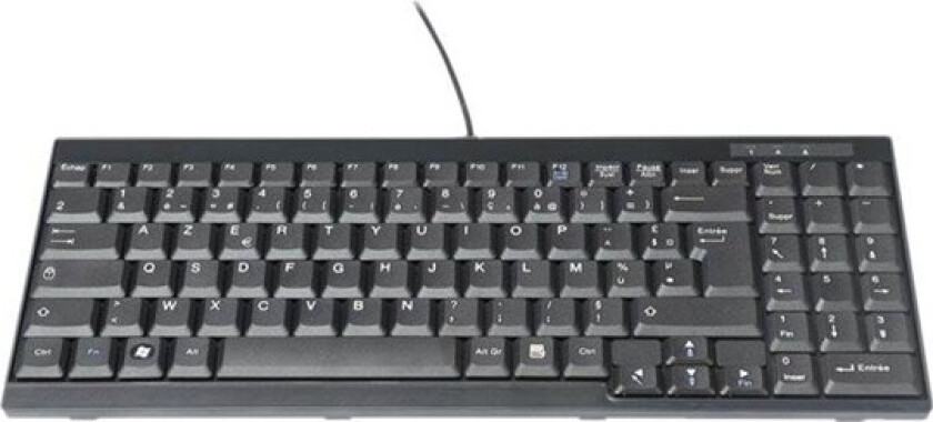 DS-72000FR - keyboard - French - black Input Device - Tastatur - Fransk - Svart