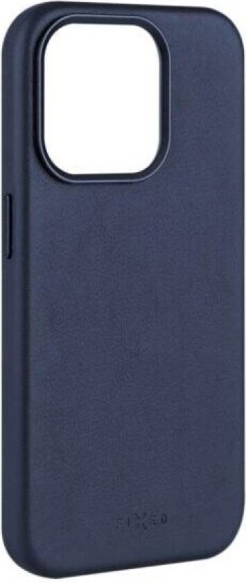 MagLeather case iPhone 15 Pro Blue
