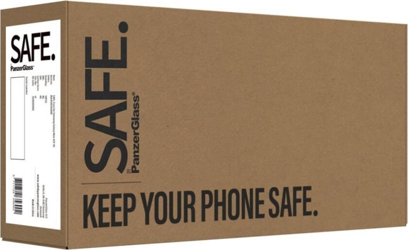 Safe. By Panzerglass - Baksidedeksel For Mobiltelefon - Selvhelbredende Tpu - Gjennomsiktig - For Samsung Galaxy A34 5G