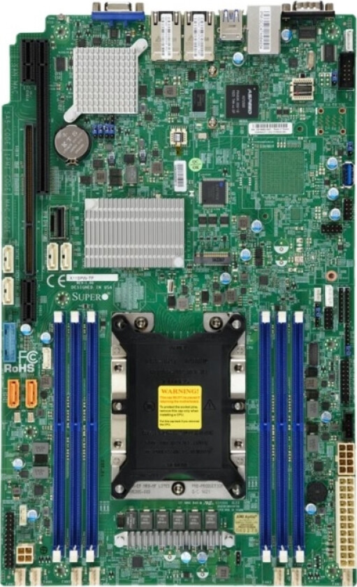 Supermicro X11spw-Tf - Hovedkort - Socket P - C622 Chipset - Usb 3.0 - 2 X 10 Gigabit Lan - Innbygd Grafikk