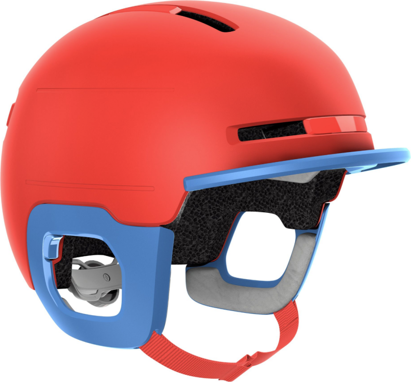 Doodle sykkelhjelm fiery red junior