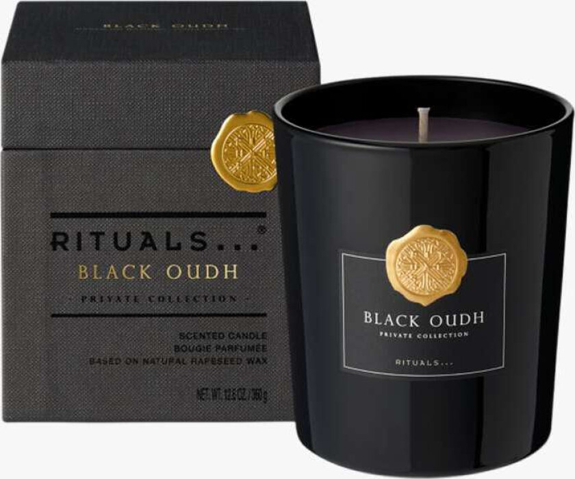 Black Oudh Scented Candle 360 g