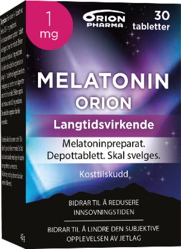 Melatonin  1 mg depottablett, 30 stk.