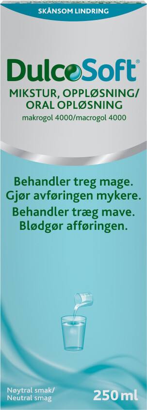 Mikstur, Mikstur mot hard avføring, 250 ml