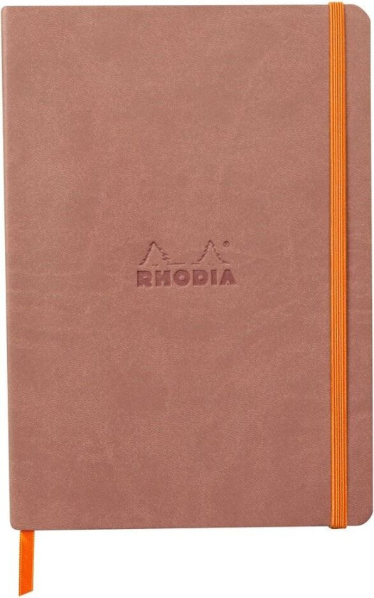 Notatbok Soft A5 Rosewood Linjerad Rhodiarama