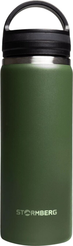 Kall Insulated Bottle 0,55L, vakuumisolert drikkeflaske Rifle Green