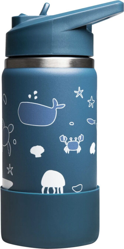 Kall Insulated Bottle Kids 0,35L, drikkeflaske, termo, barn blue