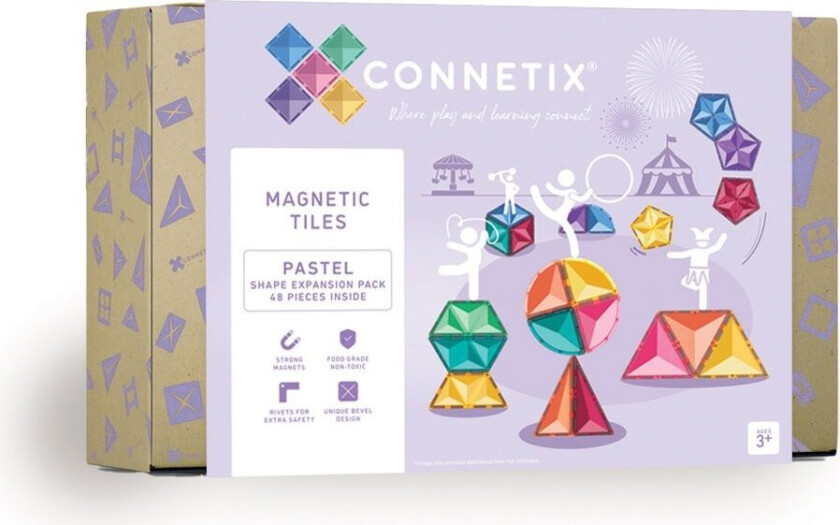 - Pastel Shape Expansion Pack 48 Pieces (CT-P-00048-SE)