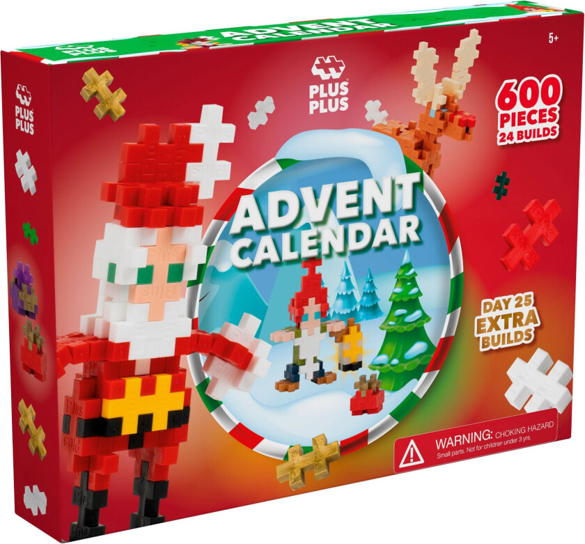 - Plus-Plus Advent Calendar - Santas world (3973)
