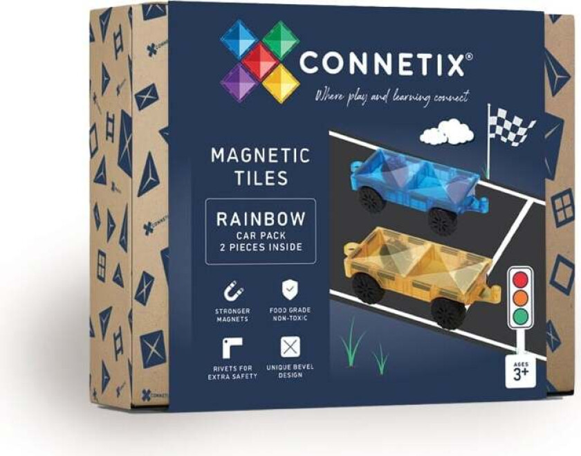 - Rainbow Car Pack 2 Pieces - (CT-R-00002-CA)