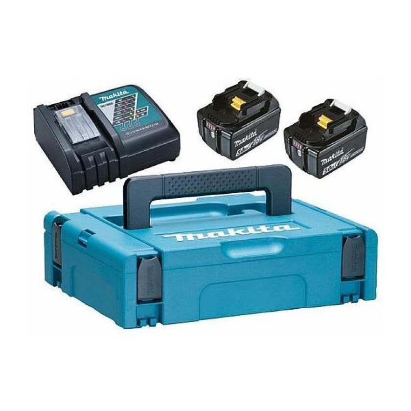 Bilde av Powerpack 197624-2 Ladepakke 2 x 5,0 AH + lader