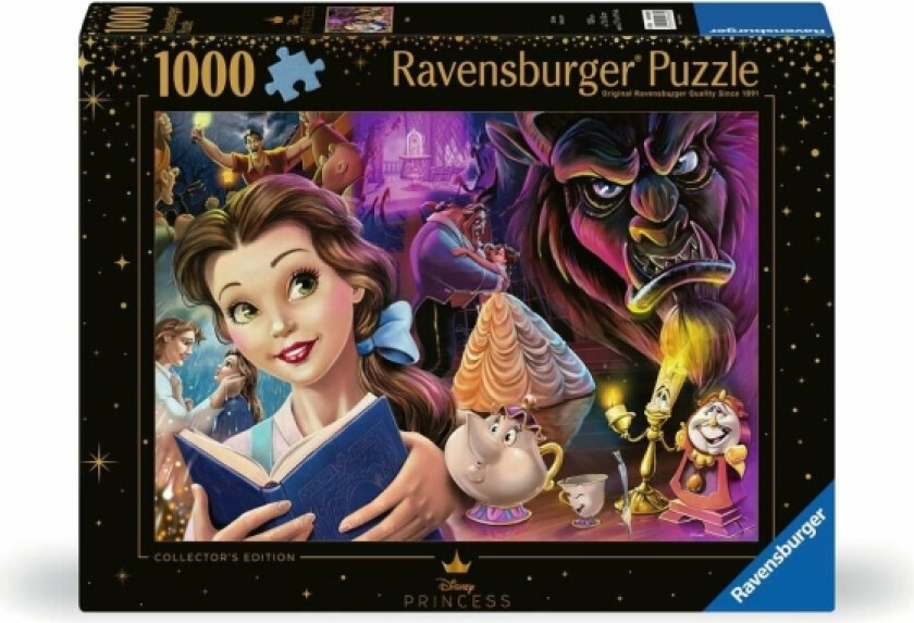 Puzzle Disney Princess Collector's Edition - Belle, The Disney Princess (1000 Pieces)