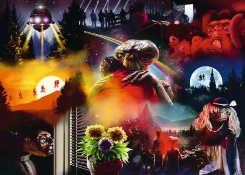 Puzzle Universal Vault Movie Collection - Et (1000 Pieces)