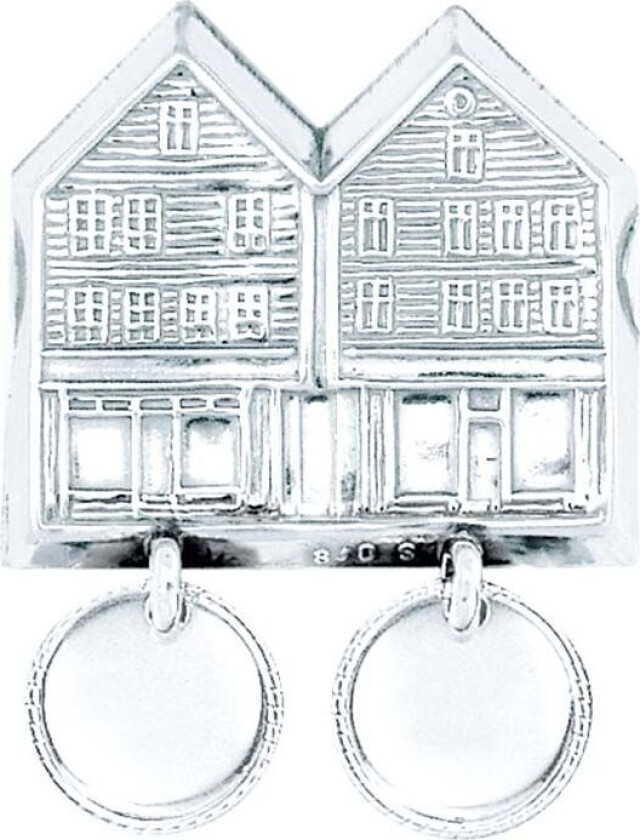 Beltestøl Bergen i 830 hvitt sølv