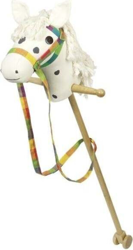 Wooden Hobby Horse White