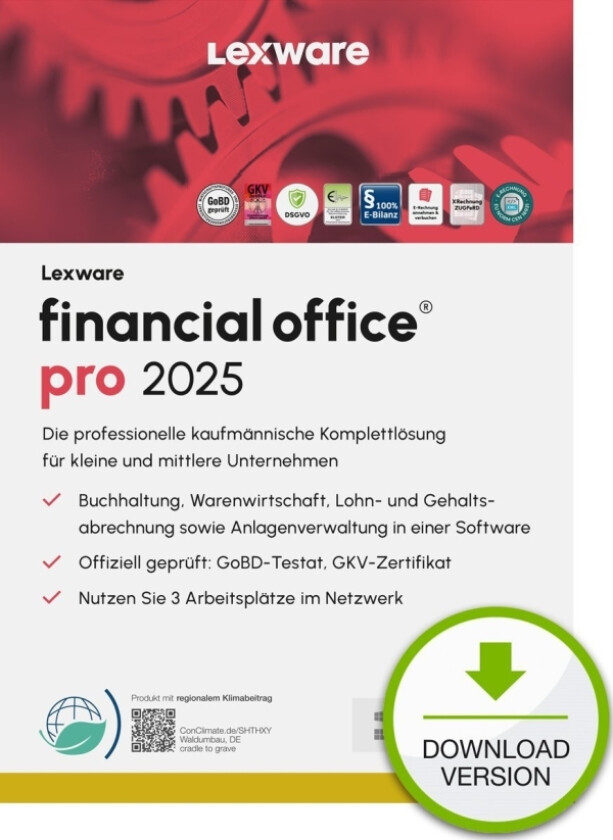 Bilde av Esd Financial Office Pro 2025 Download Jahresversion