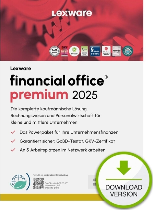 Bilde av Esd Financial Office Premium 2025 Download Jahresv