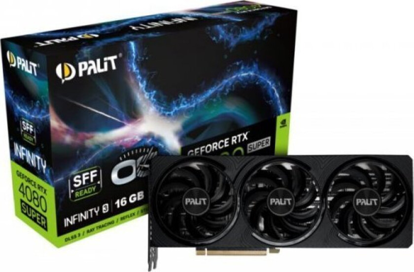 GeForce RTX 4080 SUPER - 16GB GDDR6X RAM - Grafikkort