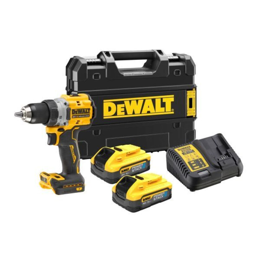 Dewalt DCD800H2T-QW Skrutrekker med batteri og lader