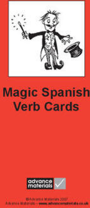 Magic Spanish Verb Cards Flashcards (8)