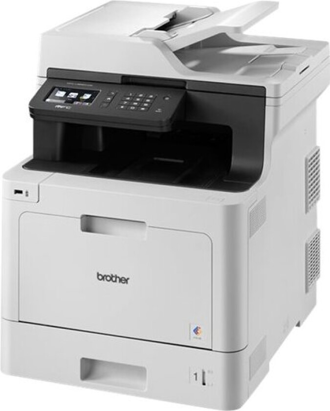 Mfc-L8690cdw - Multifunksjonsskriver - Farge - Laser - A4/Legal (Medie) - Opp Til 31 Spm (Trykking) - 300 Ark - 33.6 Kbps - Usb 2.0, Gigabit