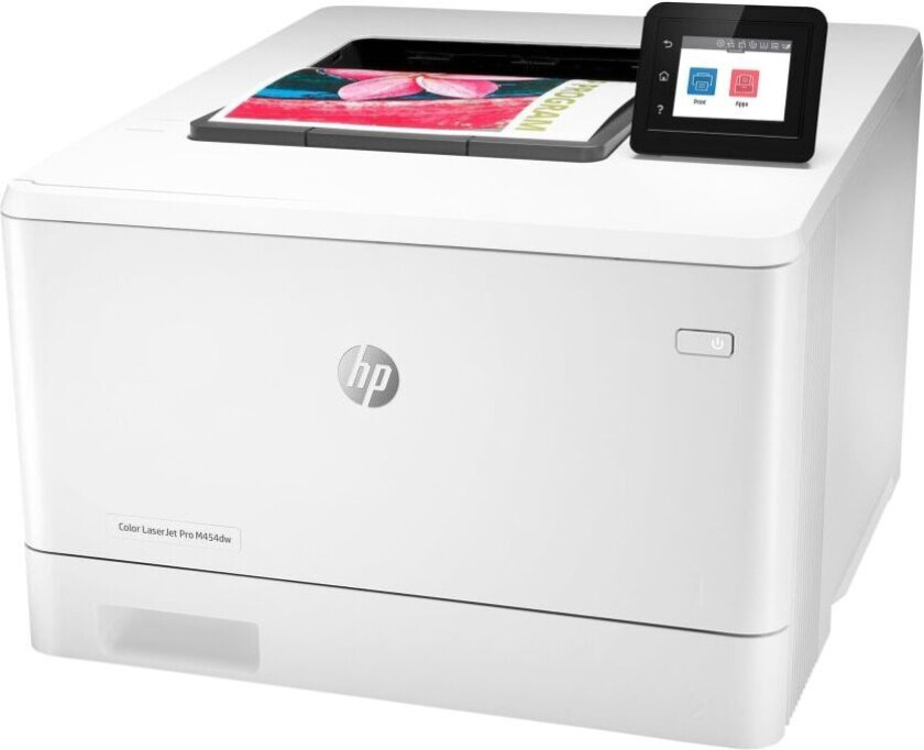 Color LaserJet Pro M454dw - Skriver - farge - Dupleks - laser - A4/Legal - 38 400 x 600 dpi - opp til 27 spm (mono) / inntil 27 spm (farge) - kapa