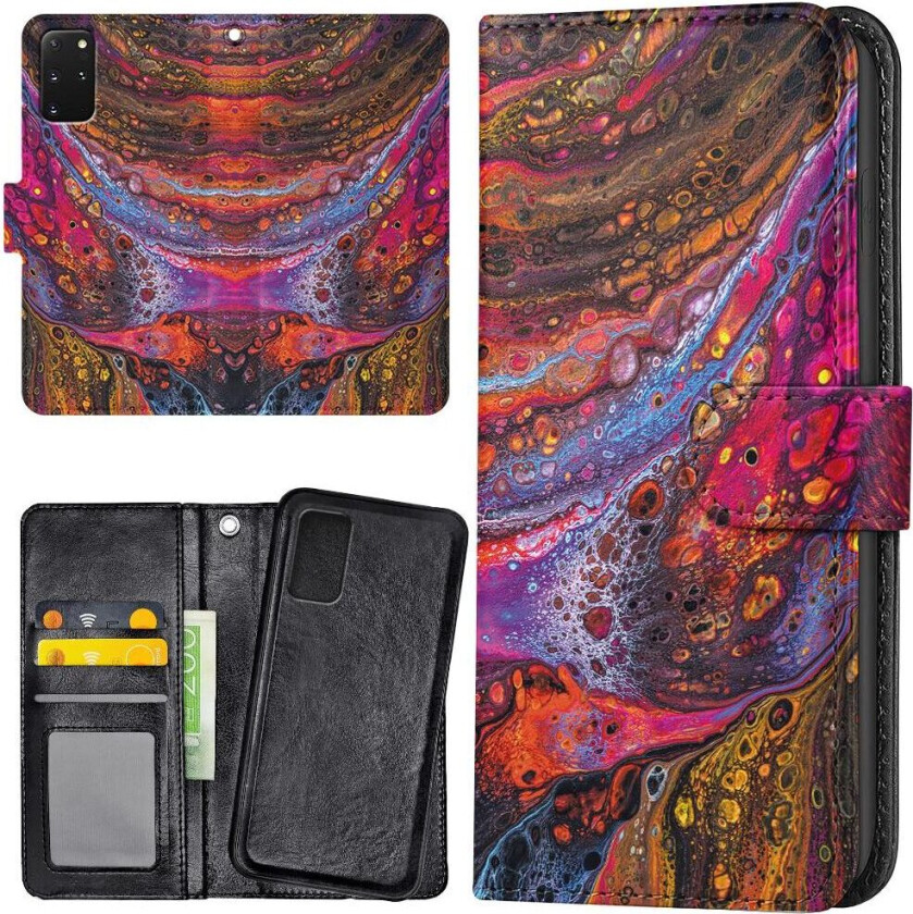 Samsung Galaxy S20 FE - Lommebok Deksel Psykedelisk