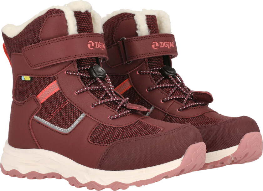 ZigZag Kids' Balful Boot Waterproof V2 Tawny Port 26