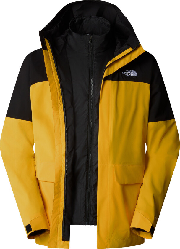 Men's DryVent Mono Triclimate 3-in-1 Parka Summit Gold/TNF Black M