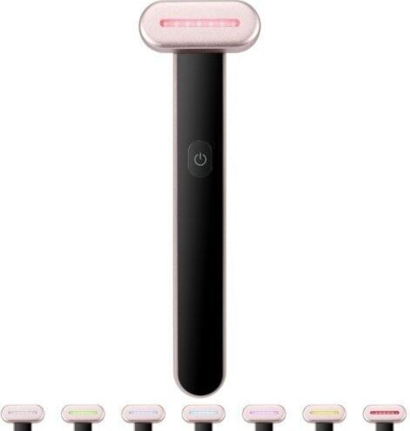 Red Light Therapy Wand 7-farger LED-lysterapi for ansikt, nakke og øyne