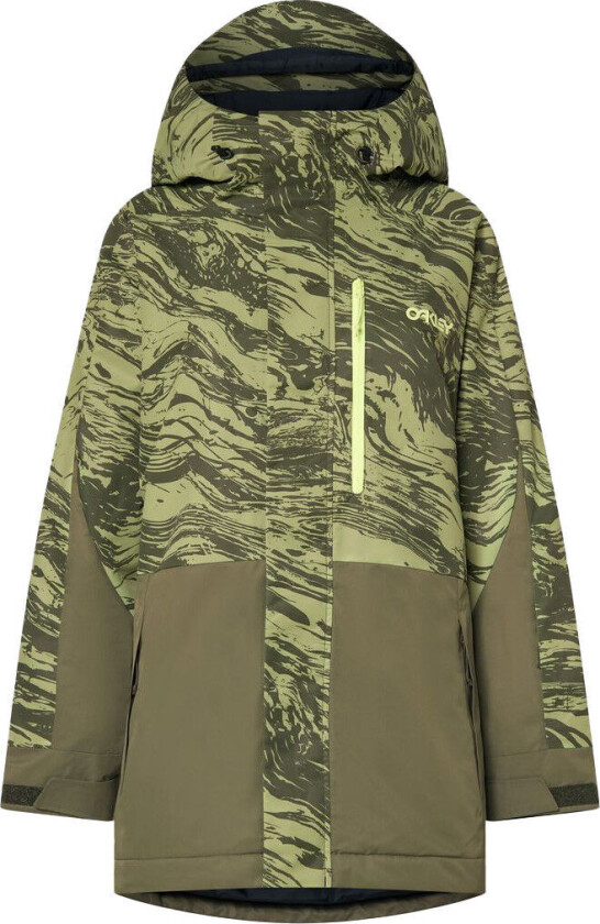 Women's Tnp Tbt Insulated Jacket Duality Swirl Dbl Green M