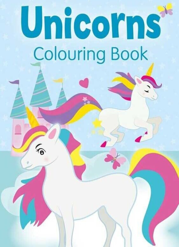 Unicorn malebok 32 sider enhjørning hobbybok