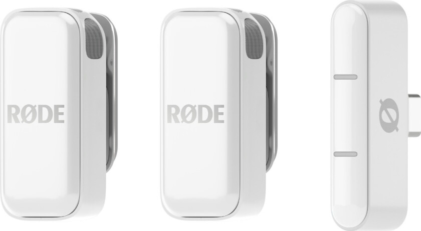 Bilde av RØDE Wireless Micro, trådløst USB-C mikrofonsystem, hvit