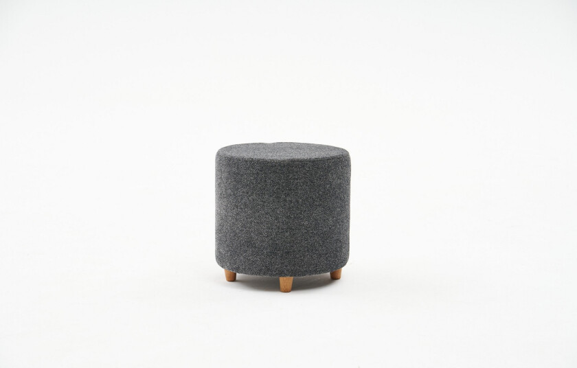 Gilberto Sittepuff 40 cm - Antrasitt