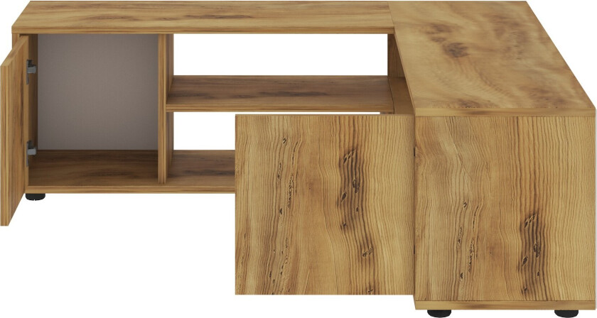 Pienk TV-benk 125 cm - Eik