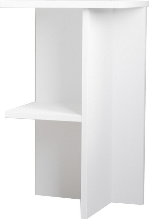 Gwyneth Nattbord 36 cm - Hvit