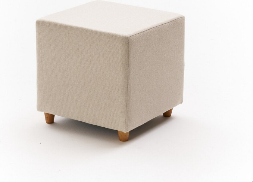 Genie Sittepuff 40 cm - Krem