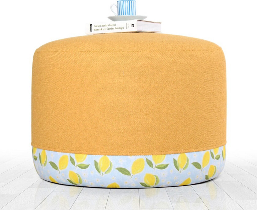 Giselda Sittepuff 54 cm - Flerfarget