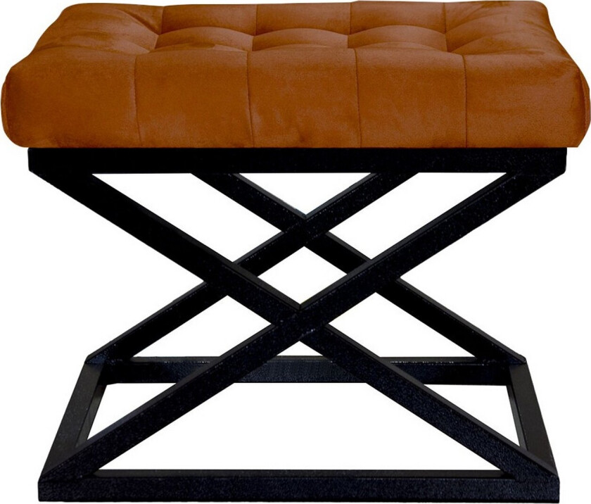 Gillie Sittepuff 40 cm - Svart/Brun