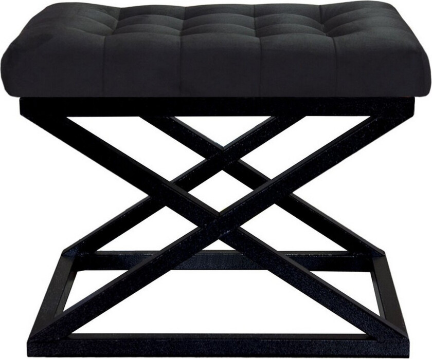 Gillie Sittepuff 40 cm - Svart