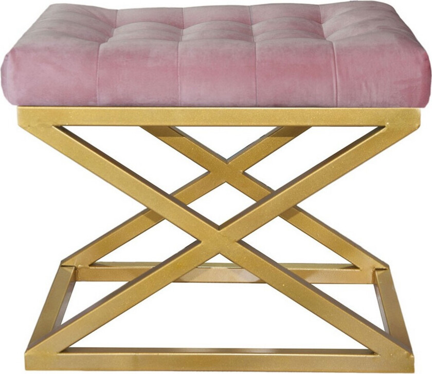 Gillie Sittepuff 40 cm - Gull/Rosa