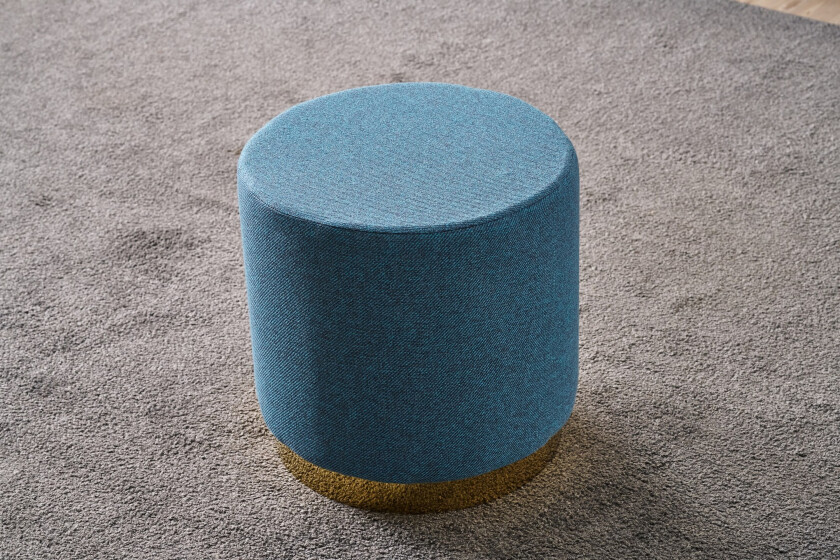 Gokova Sittepuff 40 cm - Blå
