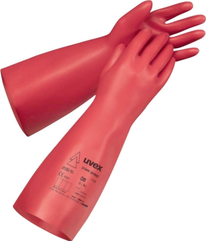 Power Protect V1000 6084011 Naturlatex Elektrikerhandske Størrelse (Handsker): 11 1 Paar