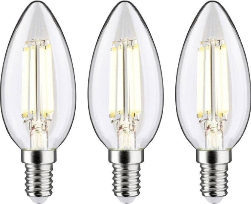 29199 Led (Rgb)-Lamp Eek A (A - G) E14 Lysform 2.5 W Varmhvid (Ø X H) 35 Mm X 98 Mm 3 Stk